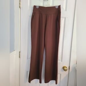 M- Brown Athleta Pants NWOT